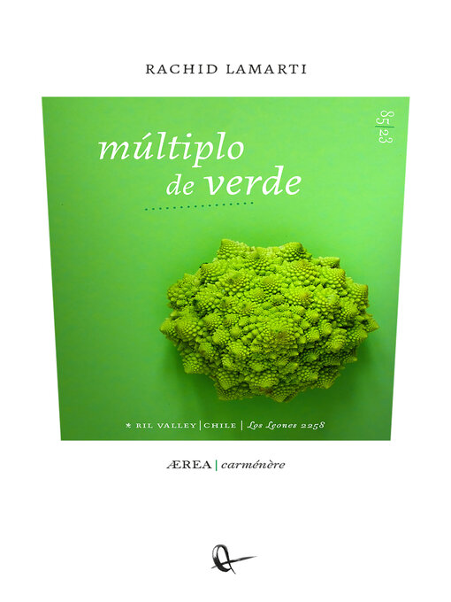 Title details for Múltiplo de verde by Rachid Lamarti - Available